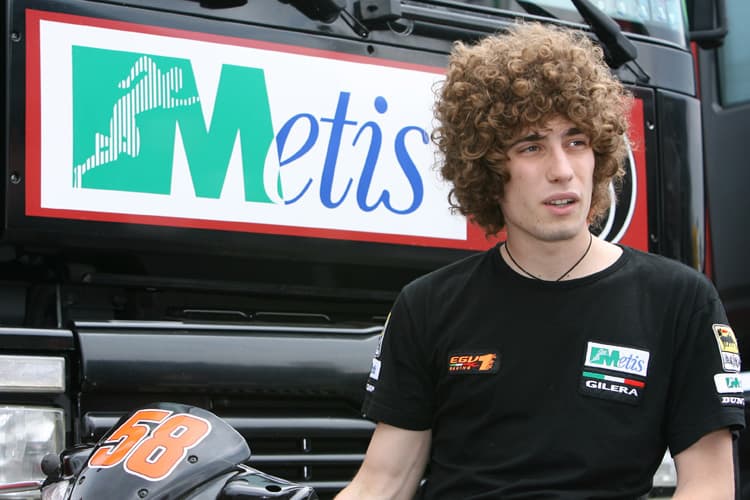 Marco Simoncelli war schnellster bei den Testfahrten