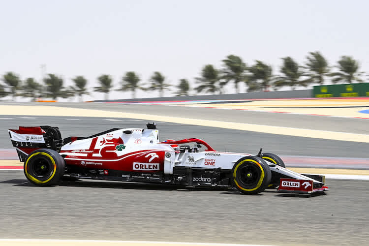 Kimi Räikkönen im Alfa Romeo