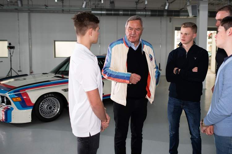 Jochen Neerpasch und die heutigen BMW-Junioren