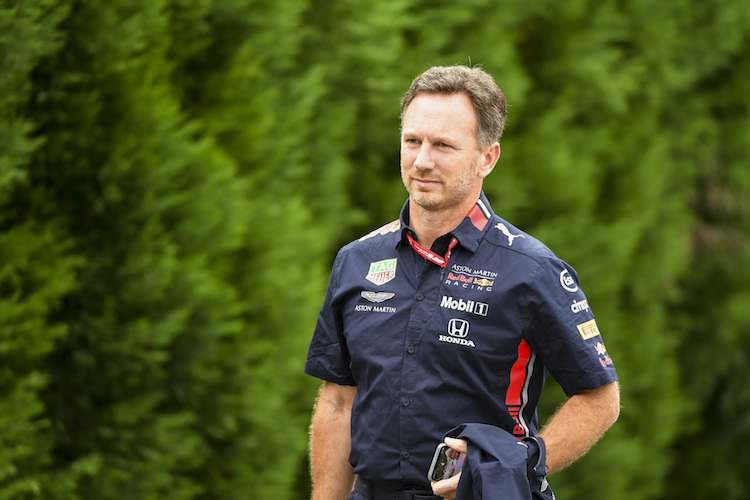 Red Bull Racing-Teamchef Christian Horner 