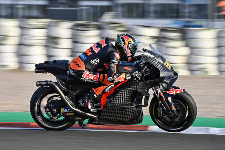 Brad Binder mit neuem Aero-Paket