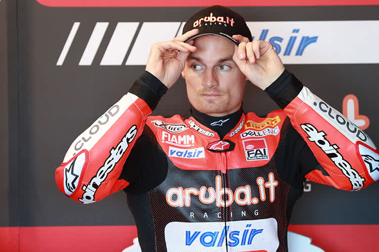 Chaz Davies ist nicht glücklich