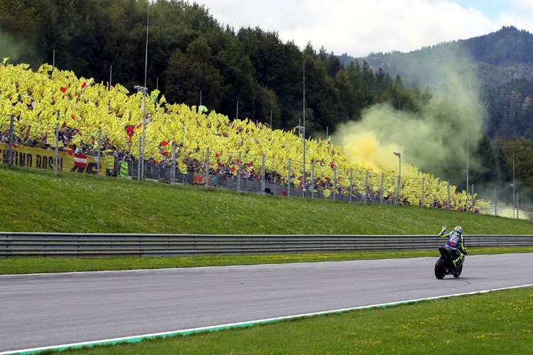 Für die Rossi-Fans gibt es auch 2018 eine eigene Tribüne 