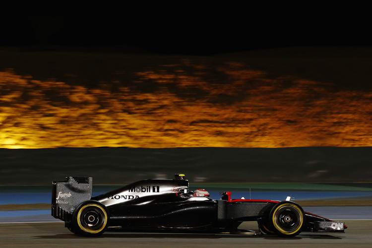 Jenson Button kam kaum zum Fahren