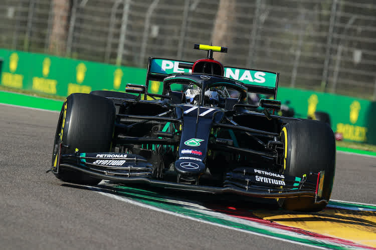 Valtteri Bottas war der Schnellste im Imola-Qualifying 
