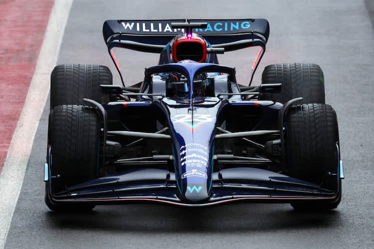 Alex Albon im neuen Williams