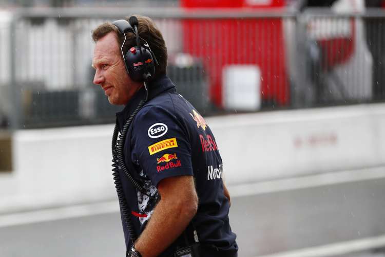 Red Bull Racing-Teamchef Christian Horner