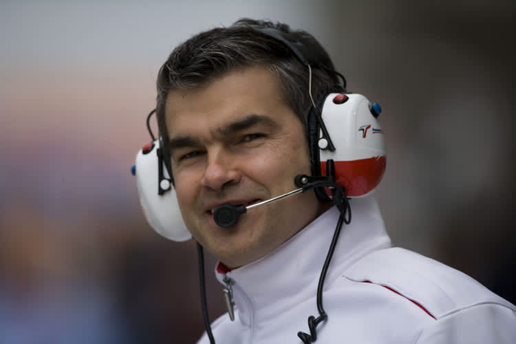 Dieter Gass, leitender Renningenieur von Toyota