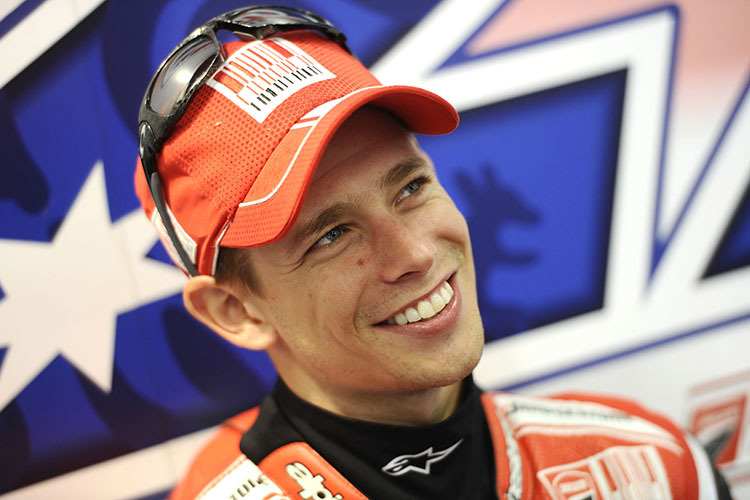 Casey Stoner ist zurück bei Ducati