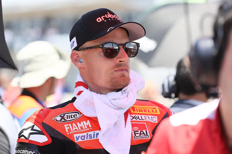 Ducati-Werksfahrer Chaz Davies