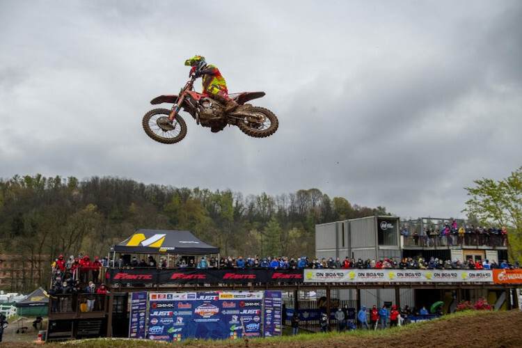 Tim Gajser am vergangenen Sonntag in Maggiora