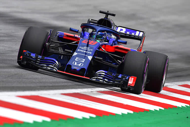 Brendon Hartley mit seinem Toro Rosso-Honda