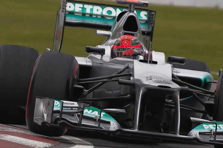 Der Rekord-Champion in Montreal im Einsatz