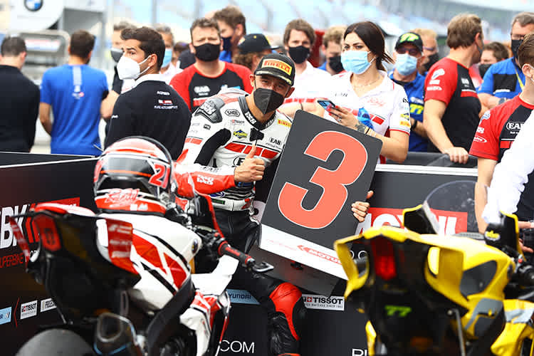 Nach 22 Monaten wieder auf dem Podium: Randy Krummenacher