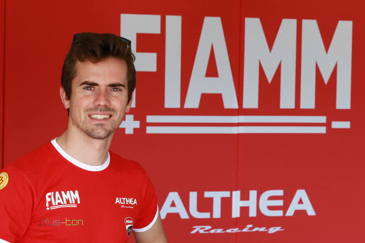 Bei Althea Ducati fühlt sich Nico Terol wohl