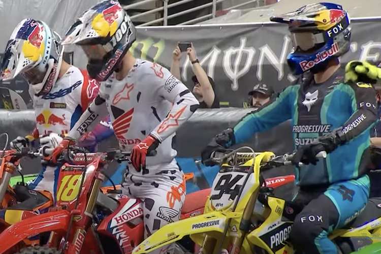 Ken Roczen und Jett Lawrence in St. Louis