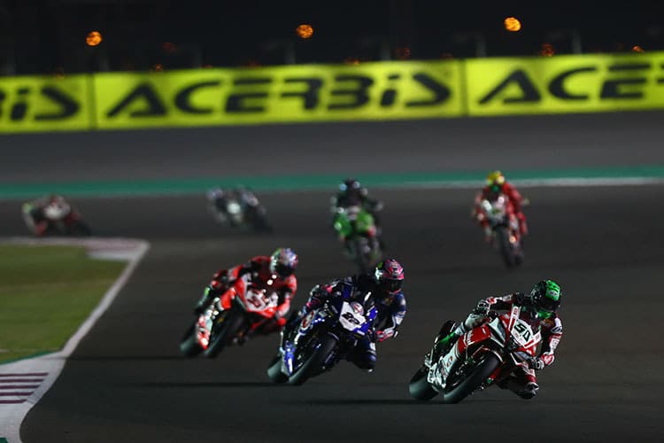 Eugene Laverty auf seiner Aprilia