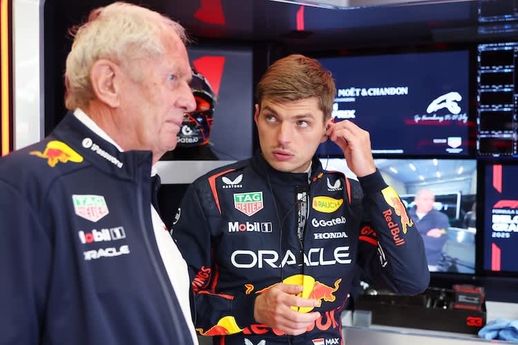 Dr. Helmut Marko ist sich sicher: Der WM-Zug ist für Max Verstappen abgefahren