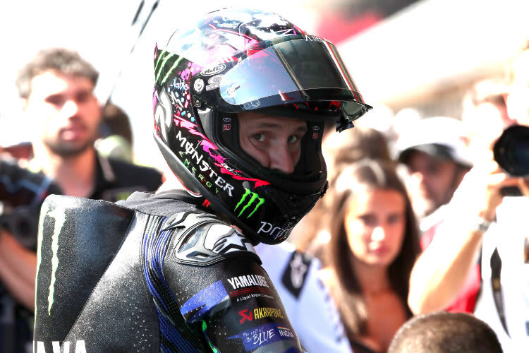 Fabio Quartararo musste Speed rausnehmen