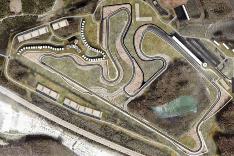 Der KymiRing: 4,8 lang, 15 Kurven