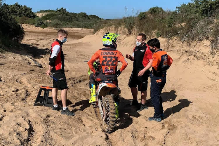 Tony Cairoli im Februar in Riola