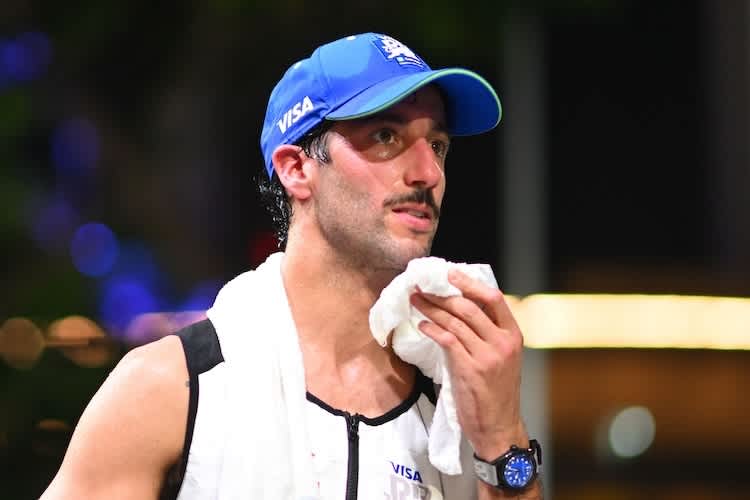 Daniel Ricciardo nach seinem wohl letzten Grand Prix in Singapur 2024