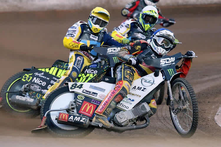 Martin Smolinski (vorne) zeigte in Teterow schon starke Rennen