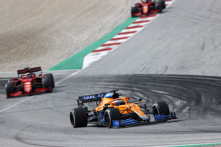 Das Bild der letzten Rennen: McLaren vor Ferrari