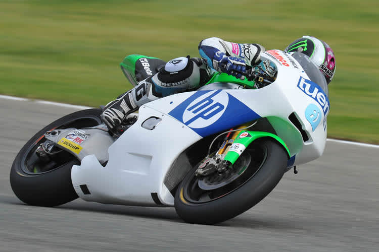 Premiere: Pol Espargaro testet die Moto2