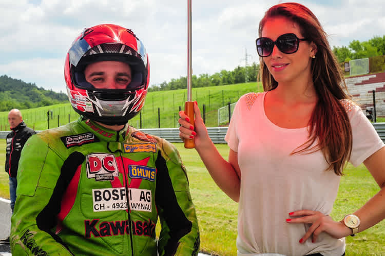 Pascal Nadalet - Der Schweizer Held im Autodrom Most