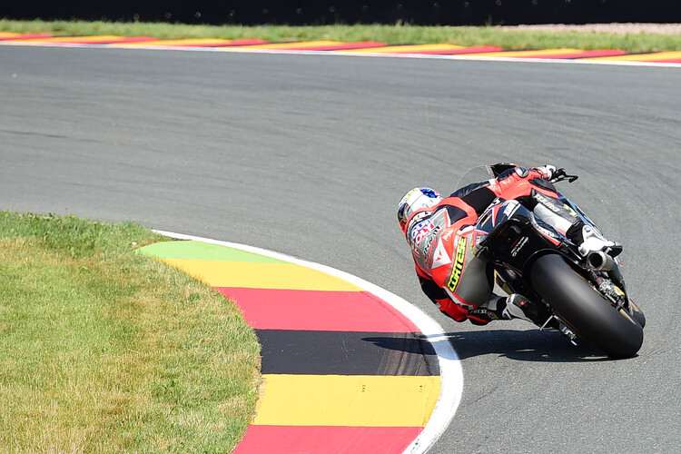 Sandro Cortese bei seinem Heim-GP