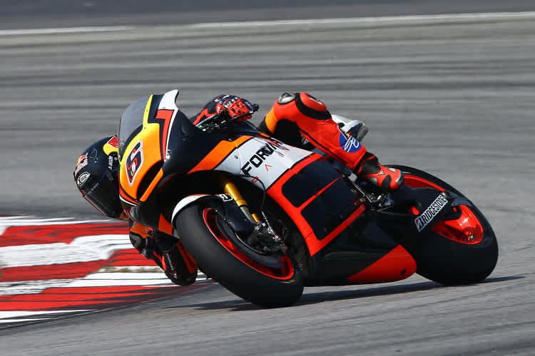 Stefan Bradl klagt über fehlenden Seitengrip