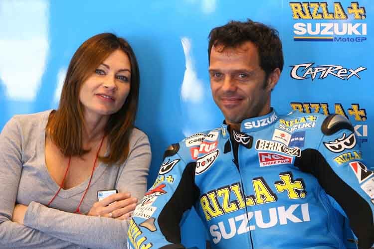 Ingrid und Loris Capirossi
