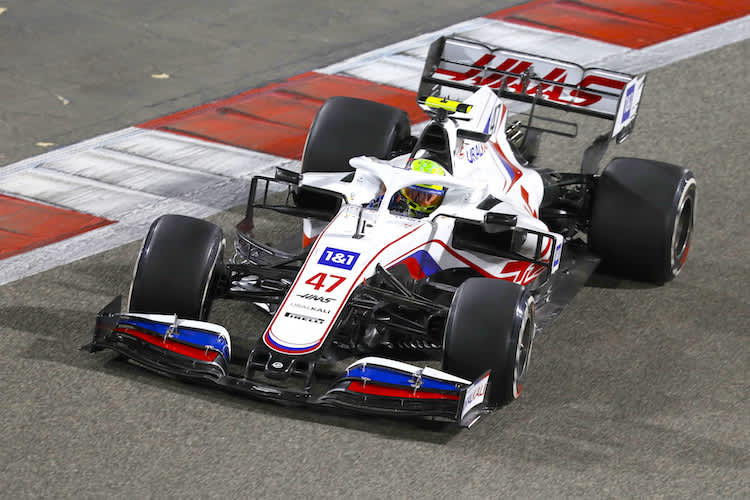 Mick Schumacher im Haas-Ferrari