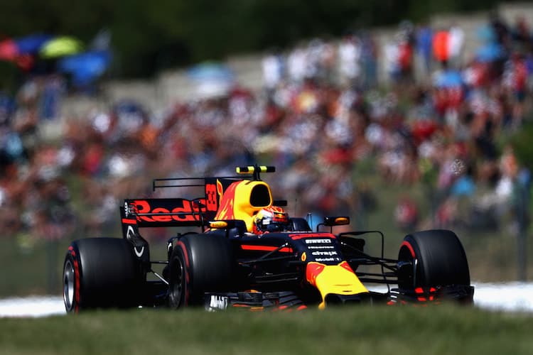 Max Verstappen auf dem Hungaroring