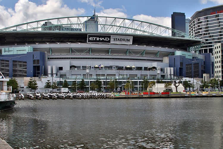 Dreimal gastierte der Speedway-GP in Melbourne