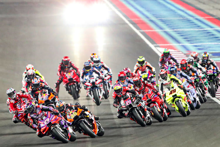 Wer in der MotoGP nach japanischen Bikes sucht, muss weit hinten im Feld schauen