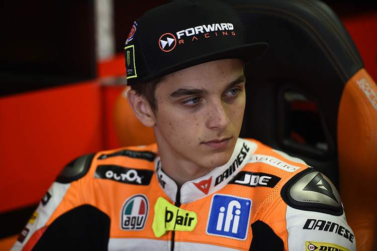 Luca Marini absolviert 2017 seine zweite Moto2-WM-Saison
