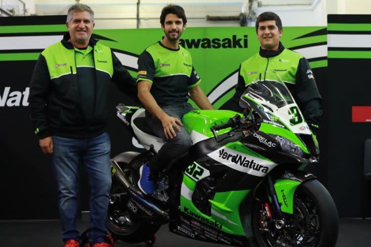 Jose Calero, Isaac Vinales und Nacho Calero (v.l.)
