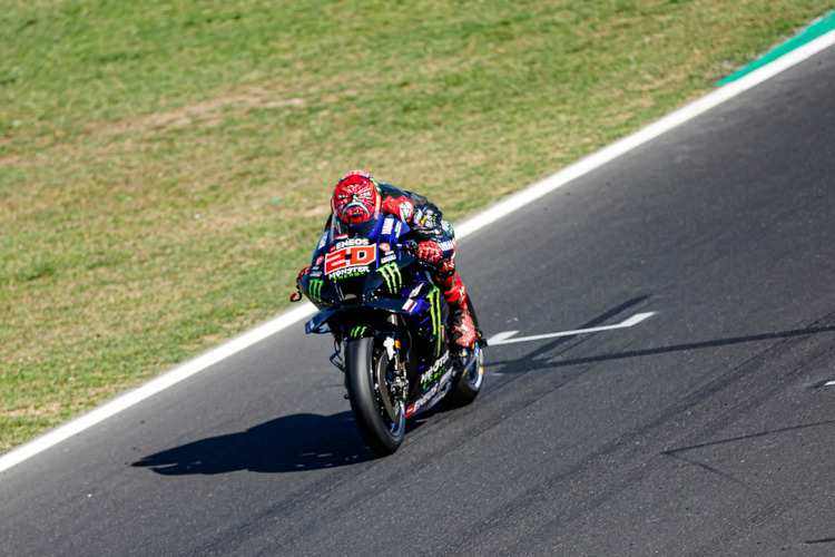 Fabio Quartararo: Schnellster nach drei Test-Sessions