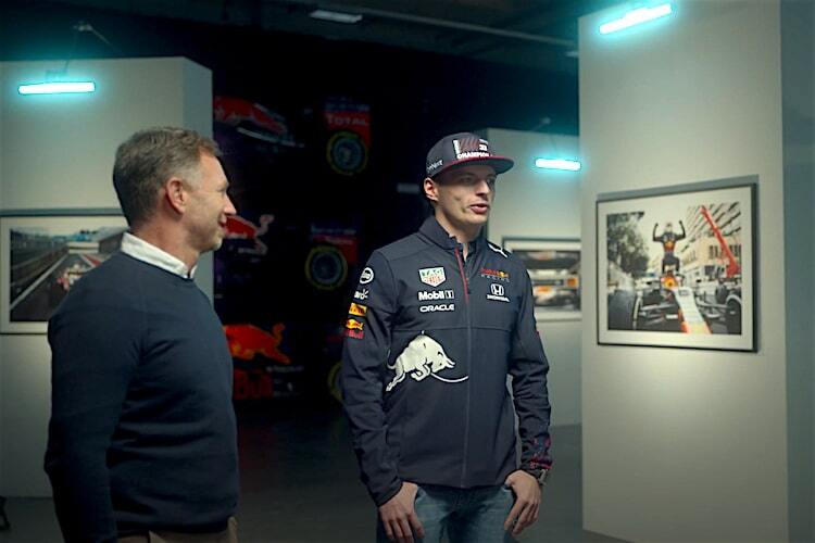 Christian Horner und Max Verstappen