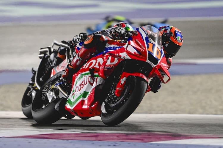 Luca Marini ist mit dem Honda-Paket zufrieden