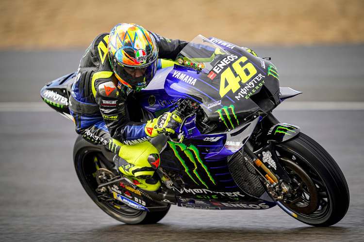 Valentino Rossi beim Jerez-Test