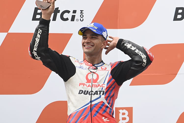 Wieder auf dem Podium: Jorge Martin