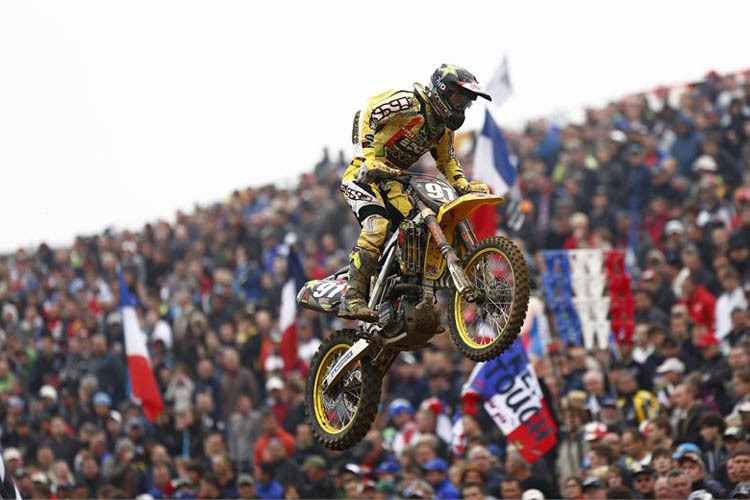 Jeremy Seewer: Im Finale attackierte der Suzuki-Fahrer