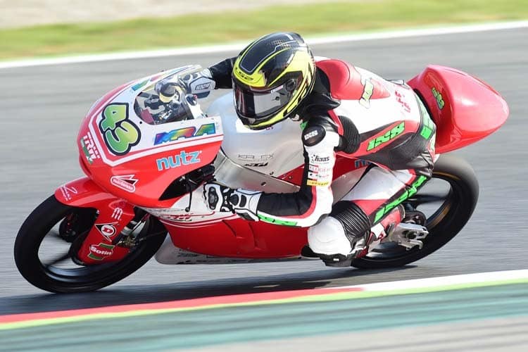 Moto3-Rookie Luca Grünwald