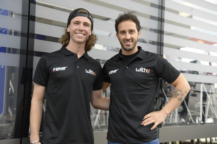 Künftige Teamkollegen: Darryn Binder und Andrea Dovizioso