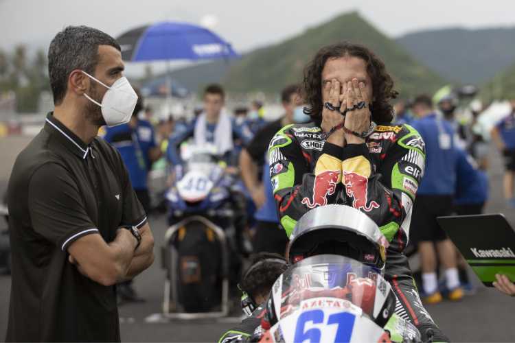 Can Öncü (re.) mit Manager Kenan Sofuoglu