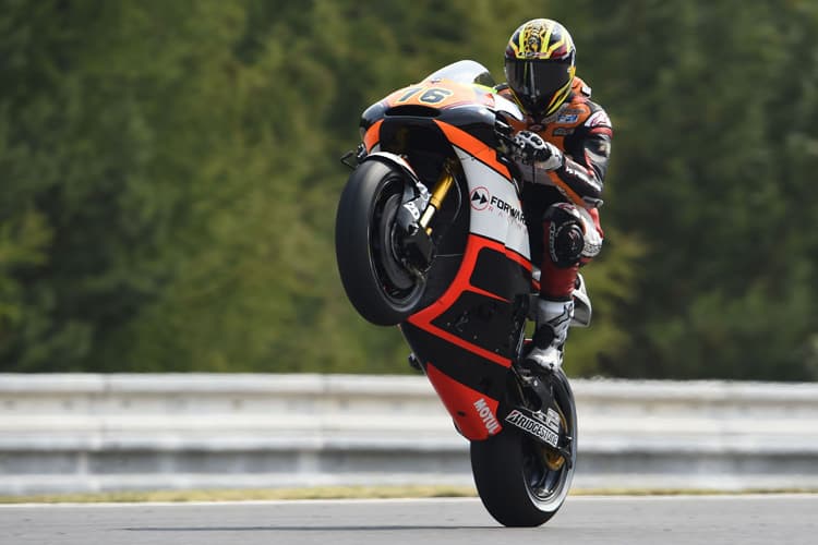 Loris Baz feierte den Sieg in der Open-Klasse