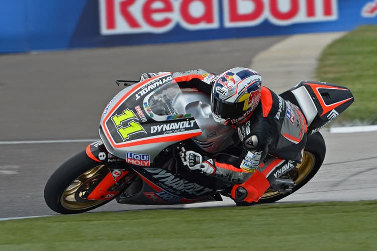 Sandro Cortese: Der erste Tag in Indy auf der Moto2-Kalex